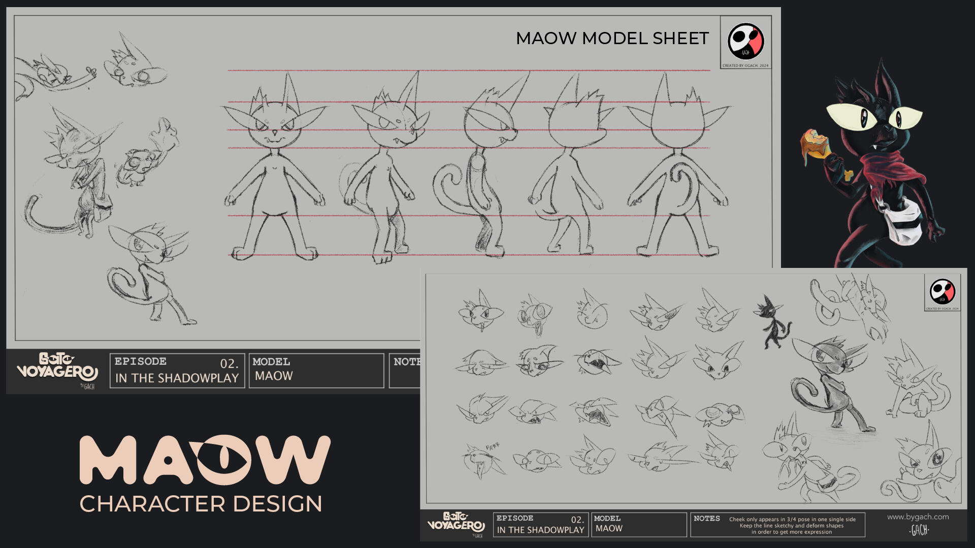 Maow, Gato Voyagero Gach Animation Studio